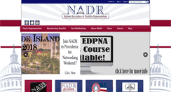 Desktop Screenshot of nadr.org